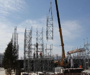 盤扣架搭建案例