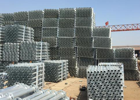 盤扣架庫存展示